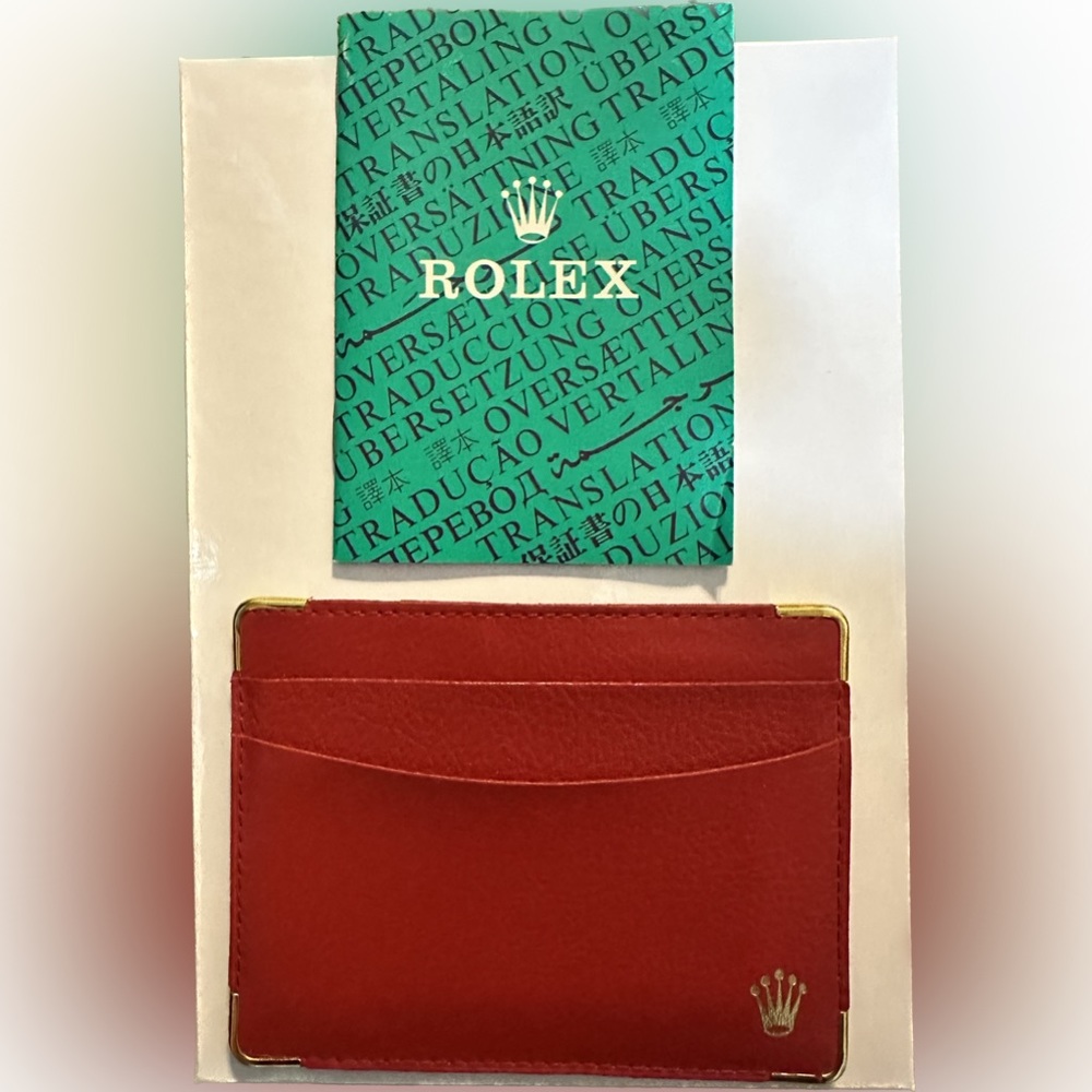 Rolex Card Holder - Vintage